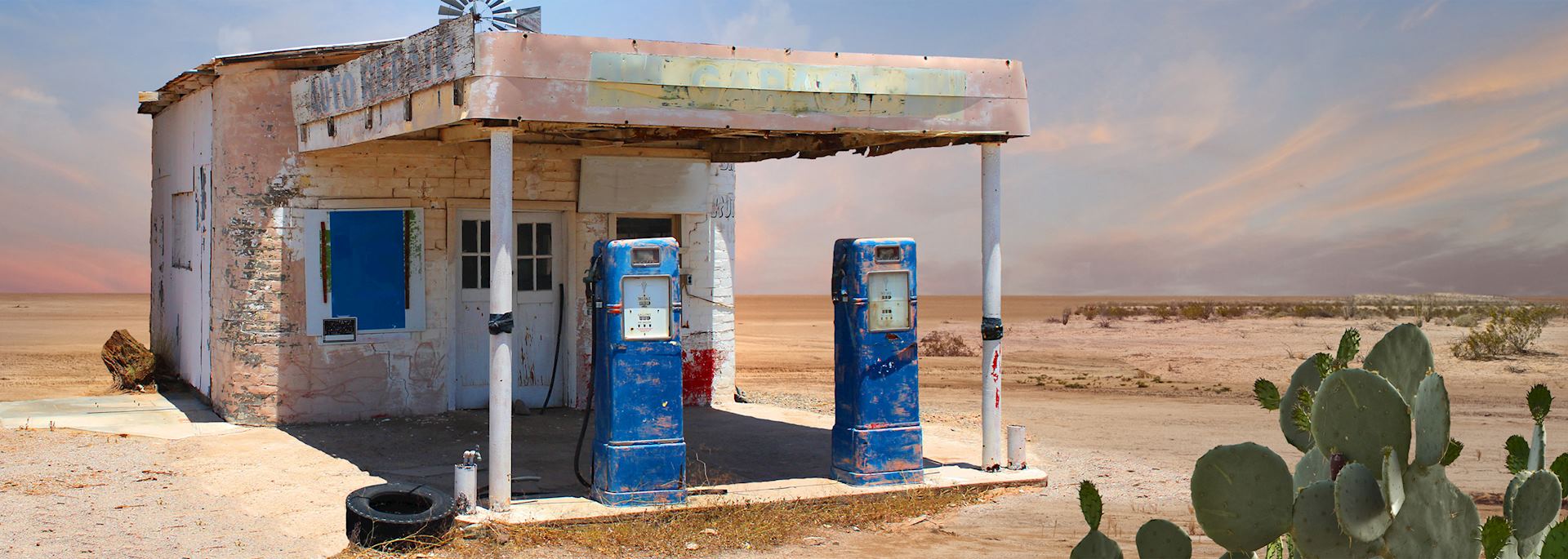 Gas station on Route 66