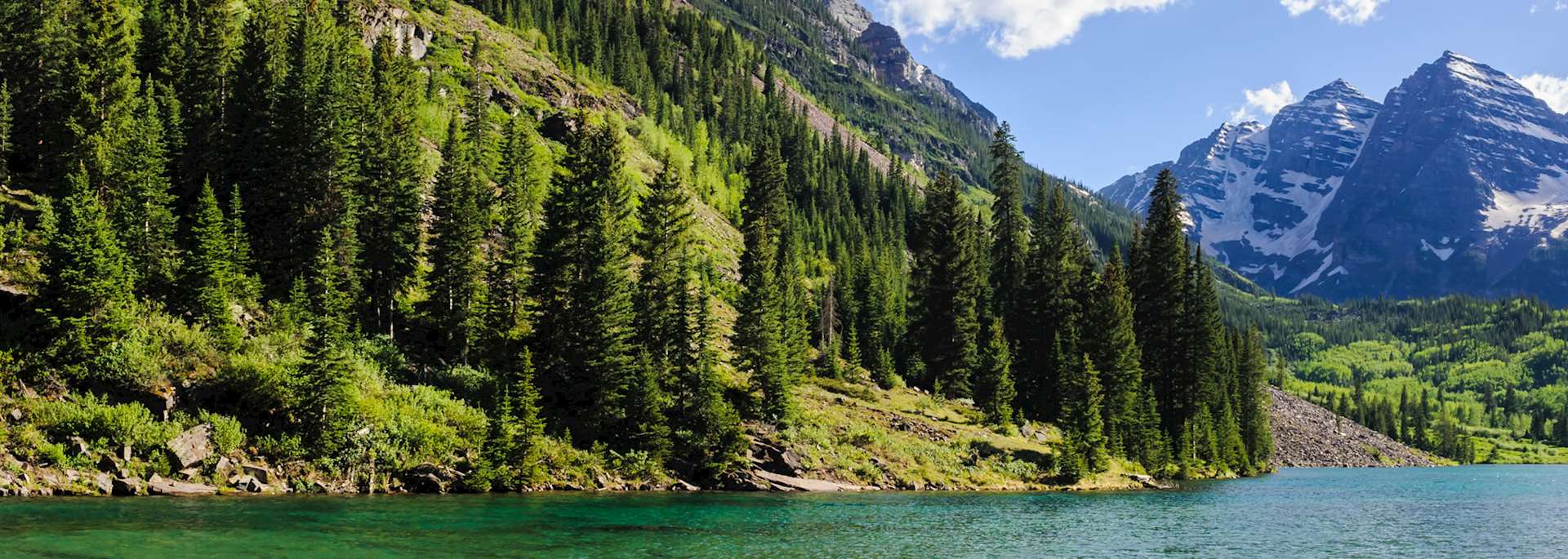 Maroon Bells and Pyramid Peak, Aspen