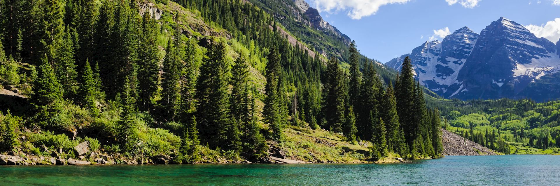 Maroon Bells and Pyramid Peak, Aspen