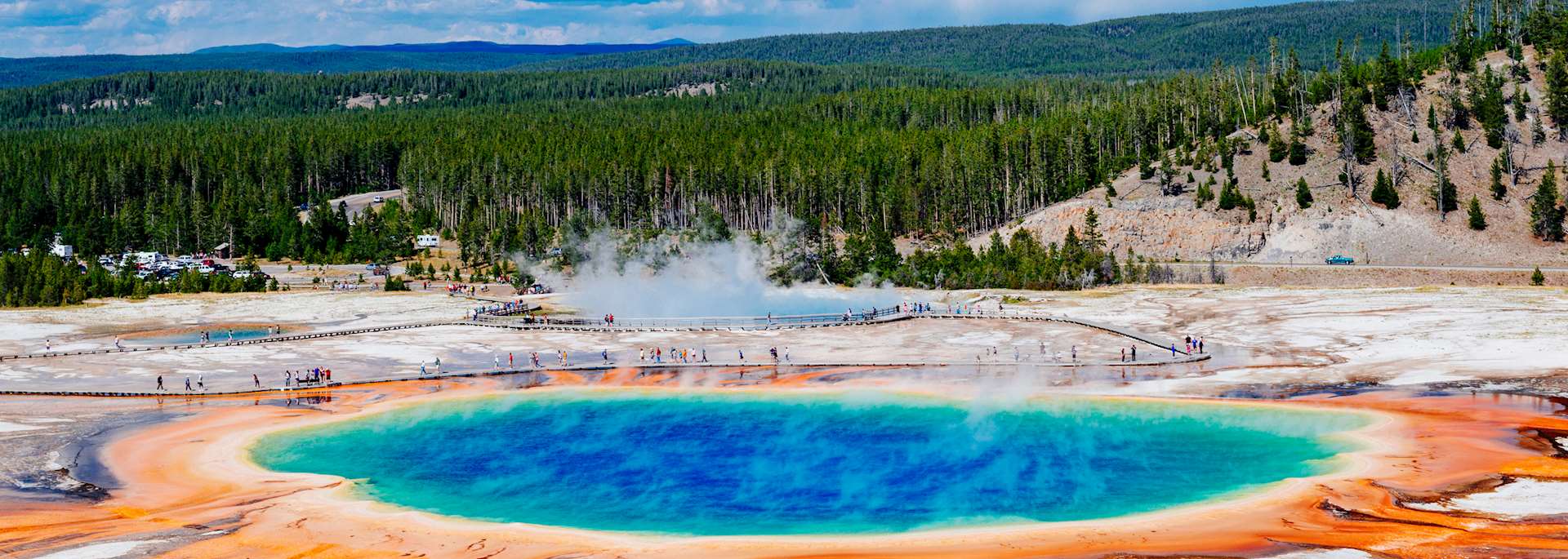 Grand Prismatic Spring, Yellowstone National Park