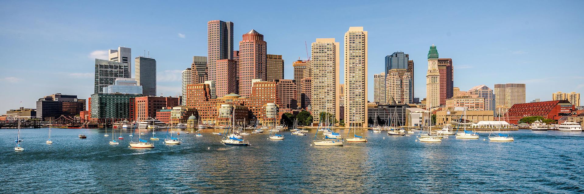 Boston waterfront, USA