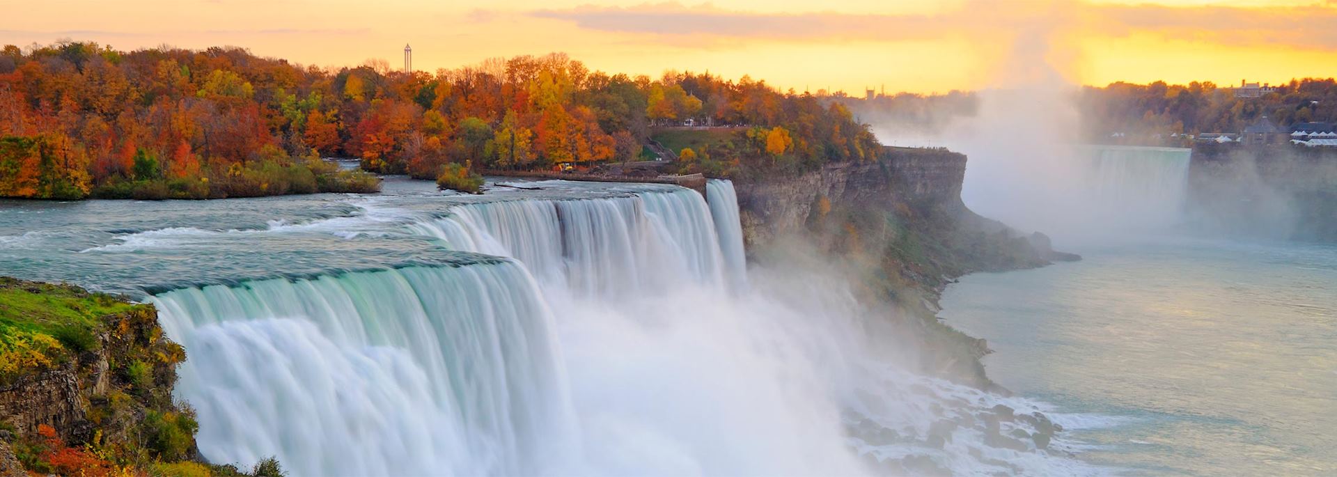 Niagara Falls in autumn