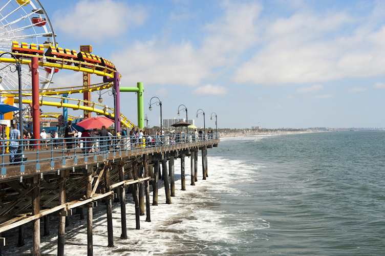 Santa Monica Pier (©Visit California/Hub)