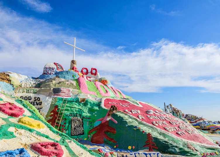 Salvation Mountain, California Desert
