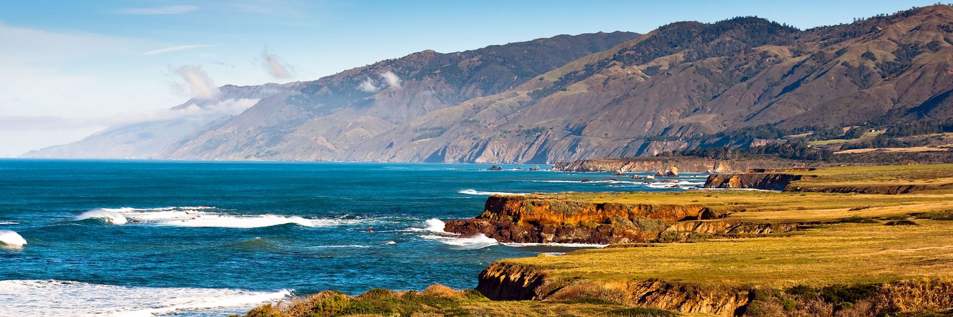 Coastal scenery in Big Sur