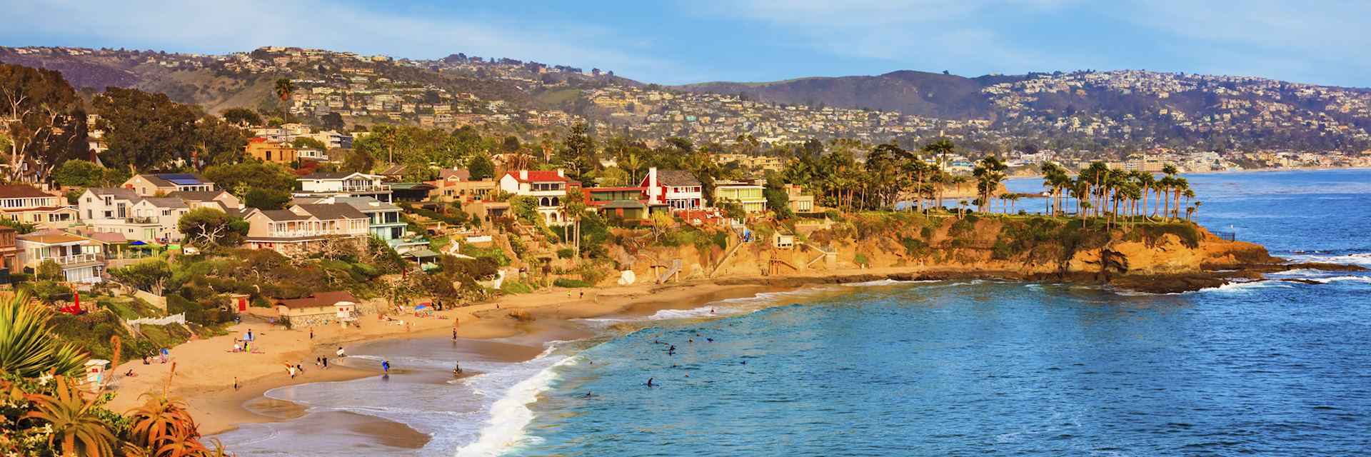 Laguna Beach coastline, California