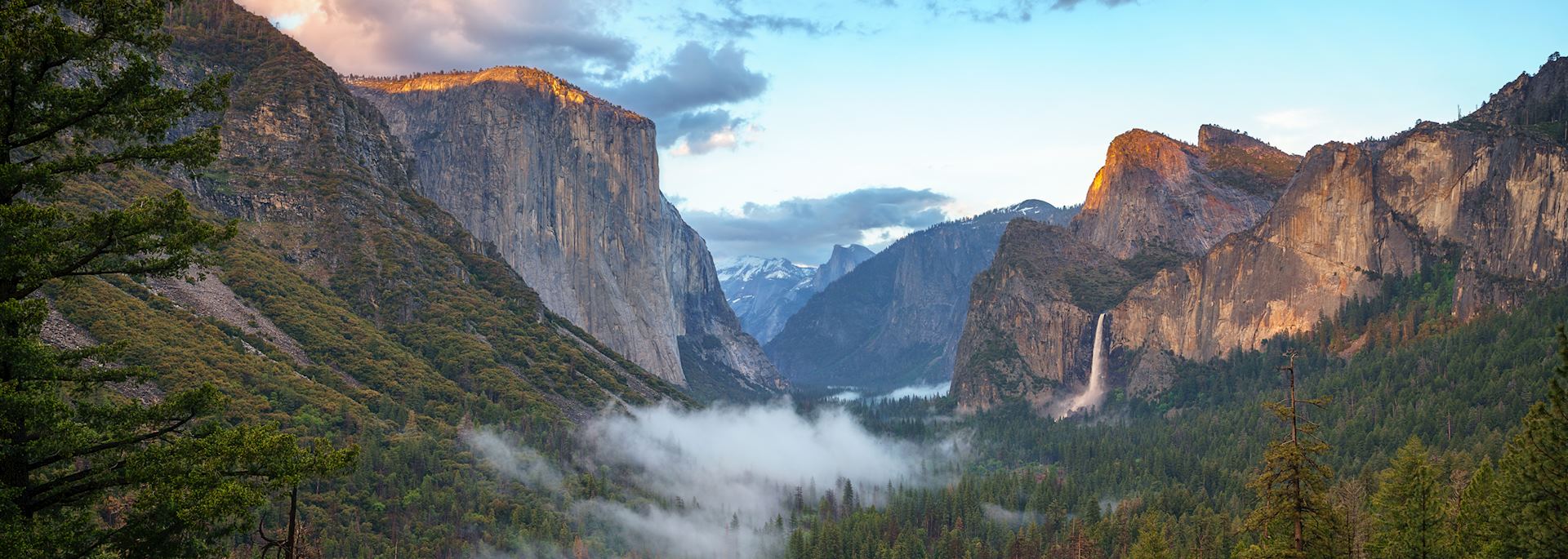 Sunset in Yosemite National Park