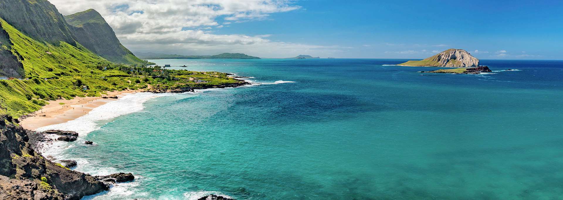 Lānaʻi coastline, Hawaii