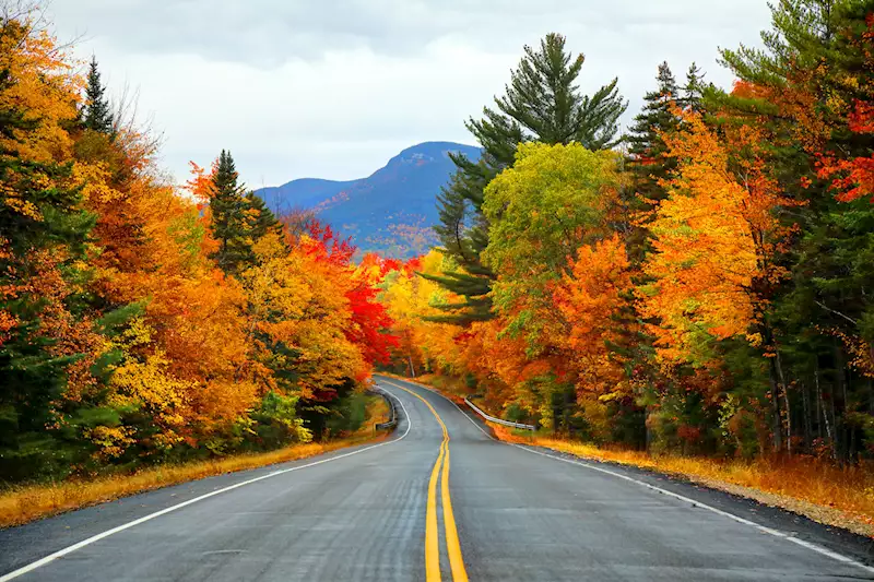 Touring New England in the fall