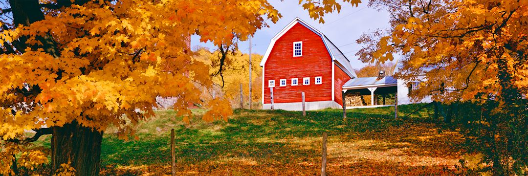 Autumn in Vermont, New England