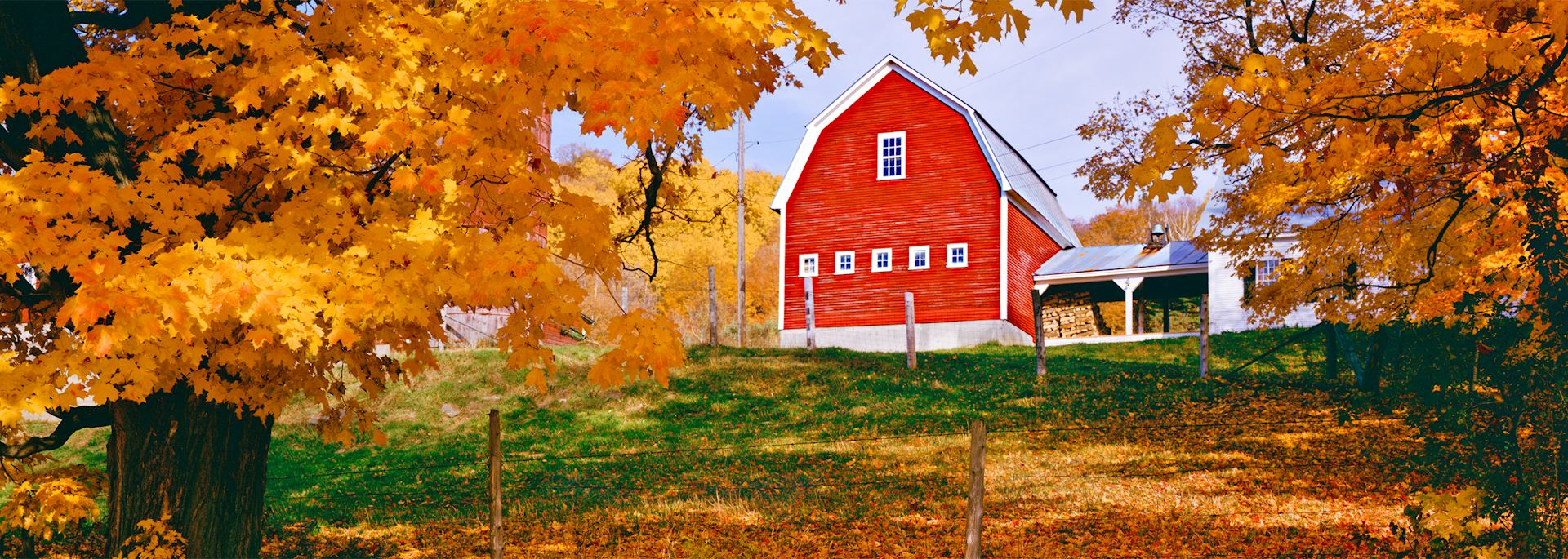 Autumn in Vermont, New England