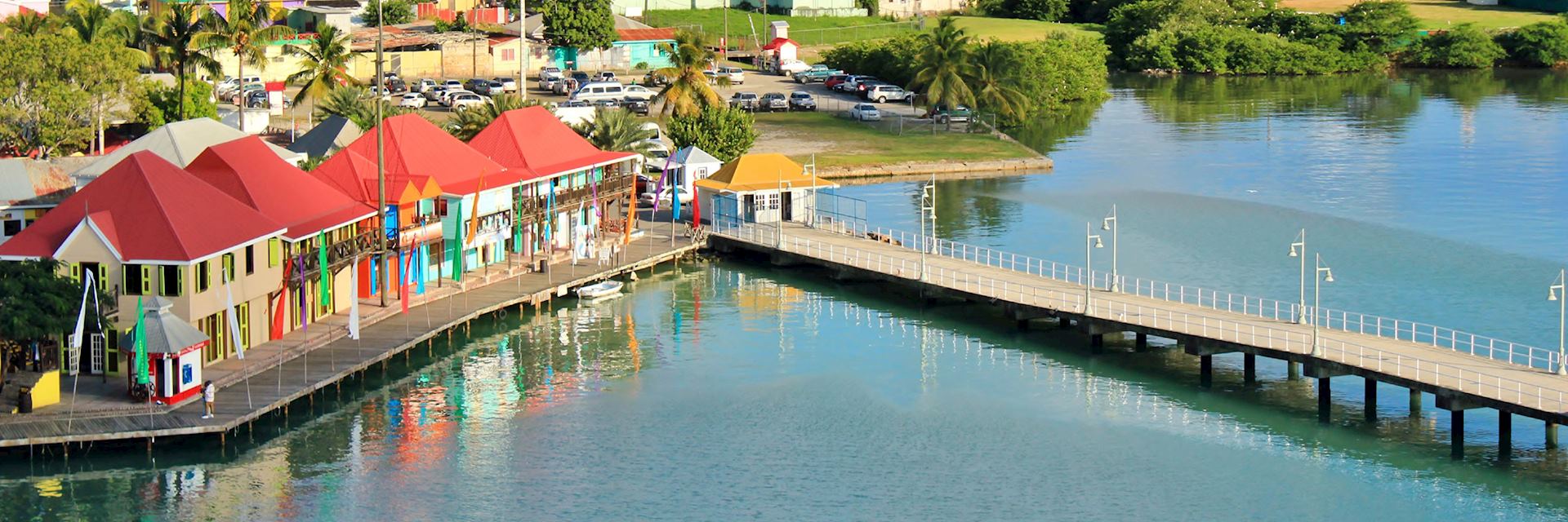 Harbour view in Antigua
