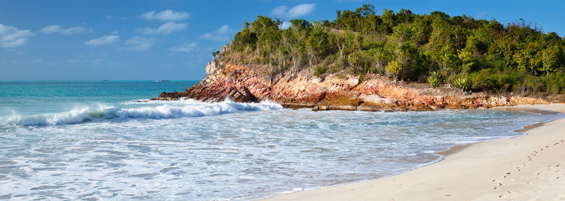 Deserted beach, Antigua