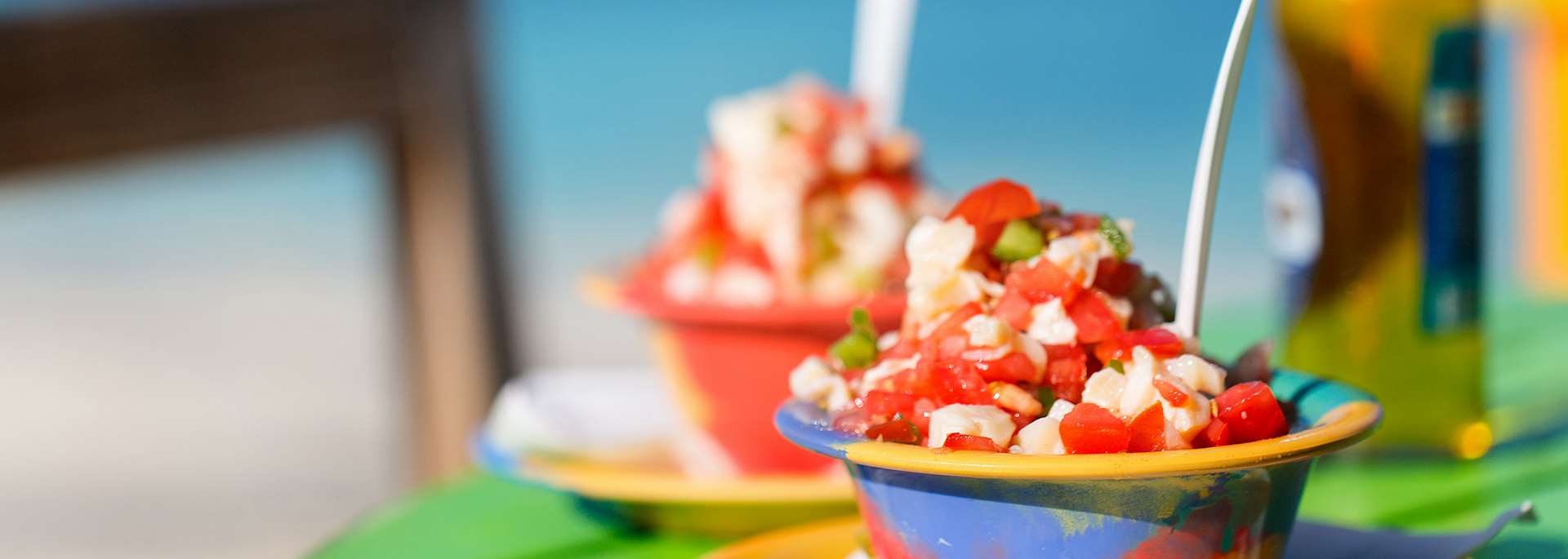 Bahamian conch salad
