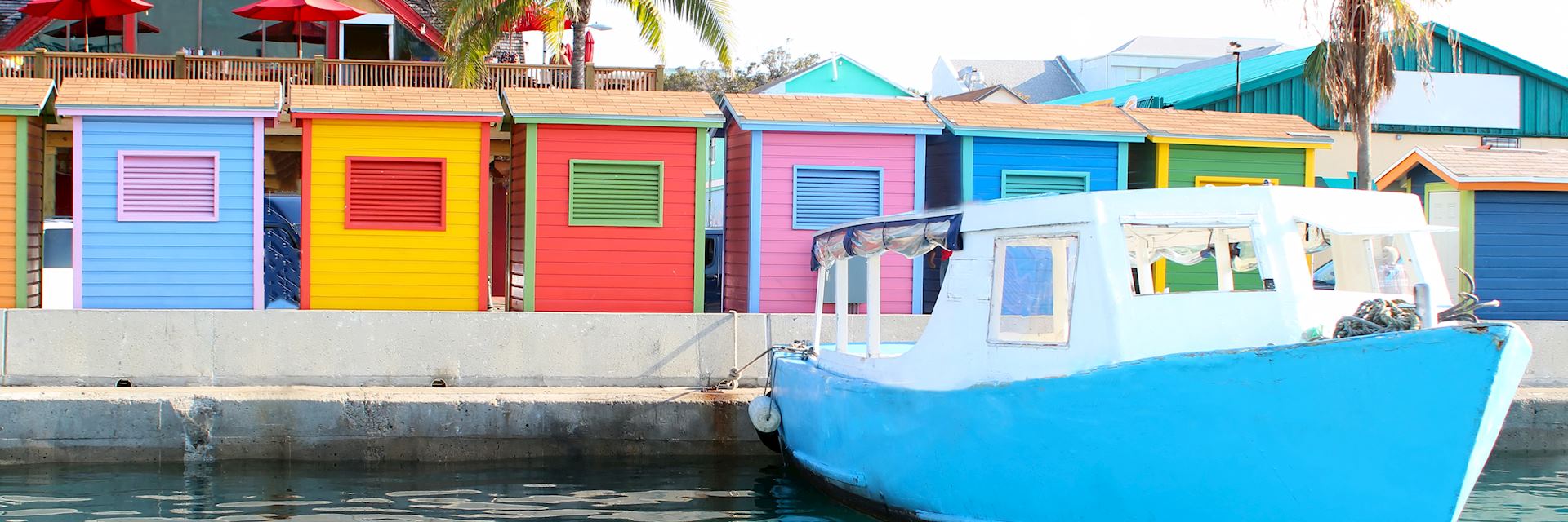 Waterfront in downtown Nassau