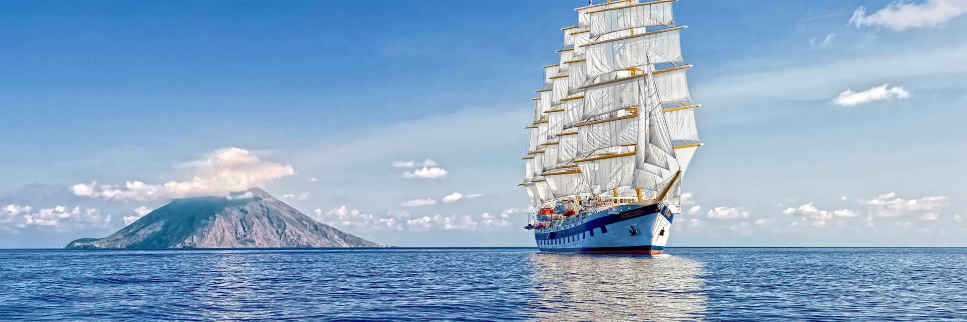 Royal Clipper in the Caribbean