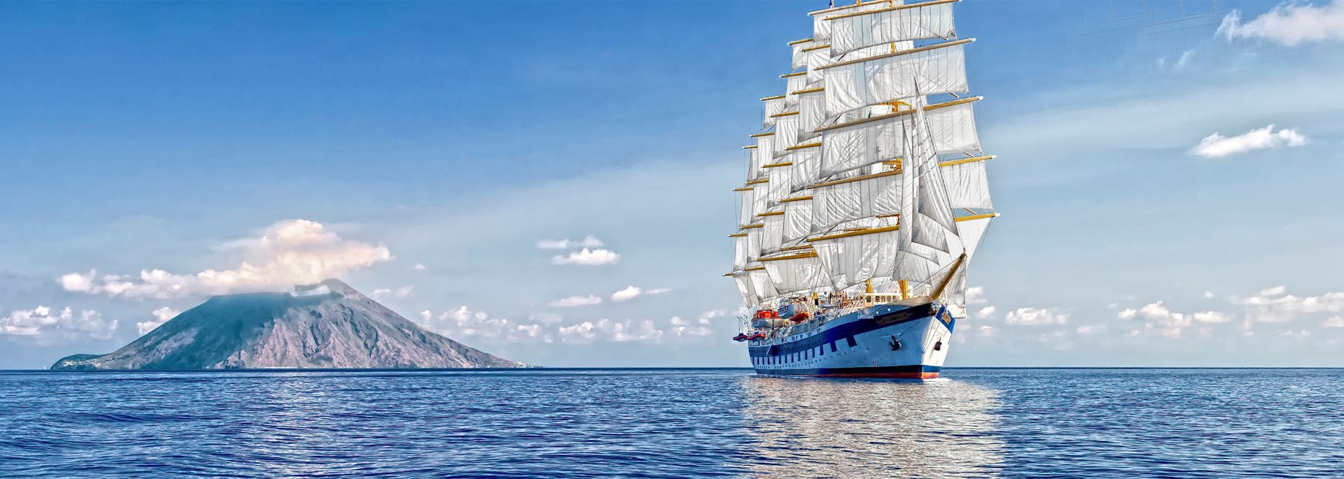Royal Clipper in the Caribbean