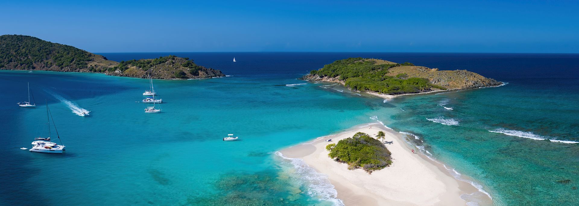 Sandy Spit Island in the British Virgin Islands
