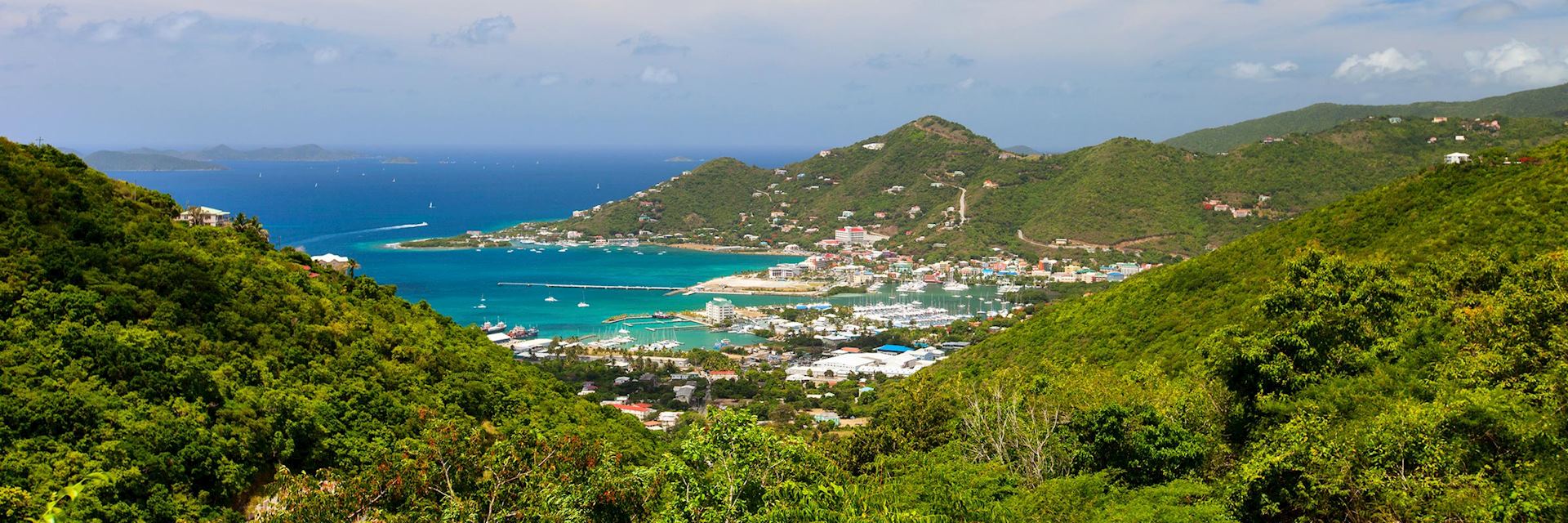 Tortola coastline, British Virgin Islands