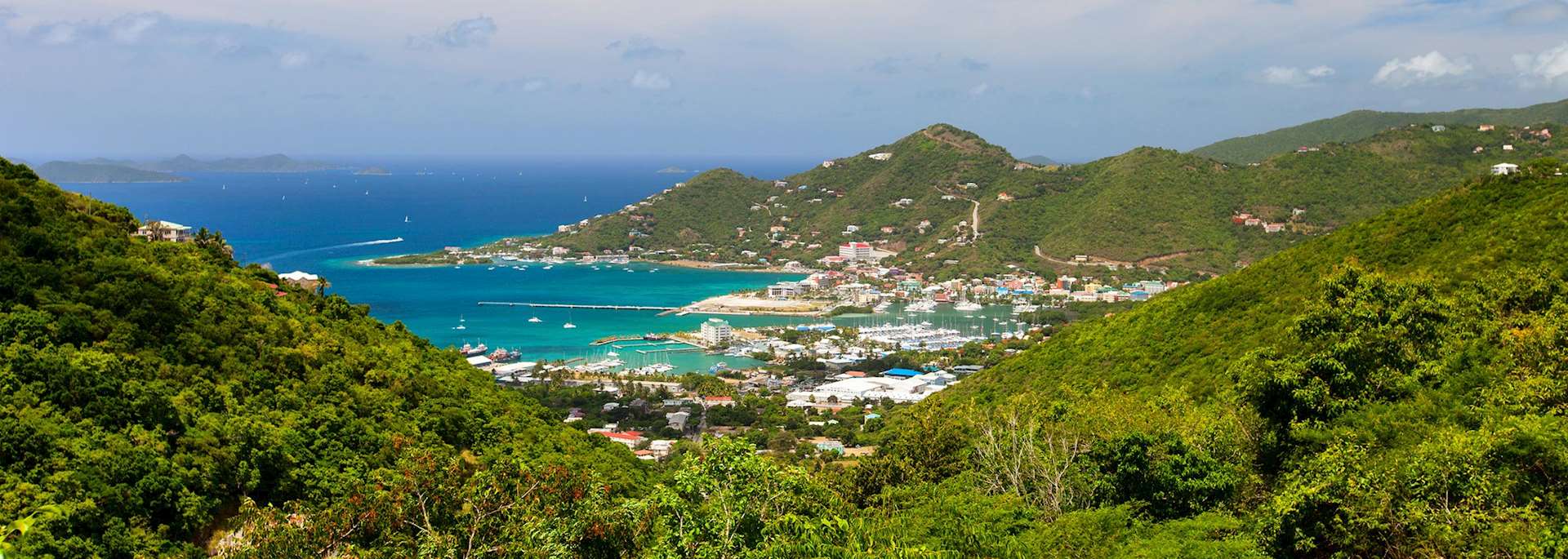 Tortola coastline, British Virgin Islands