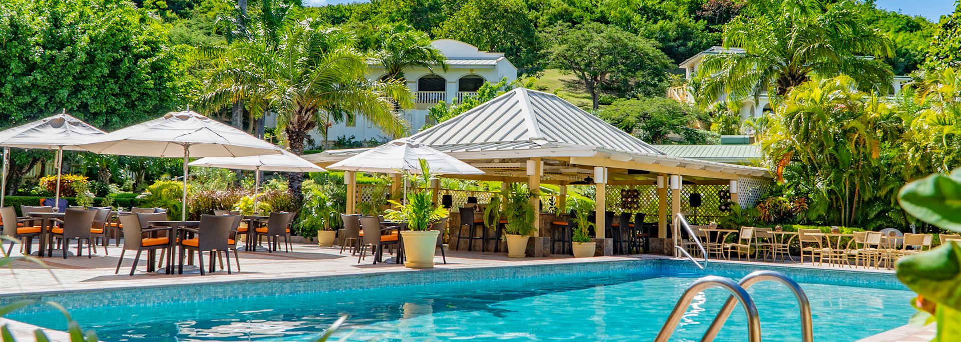 Blue Horizons Garden Resort pool, Grenada