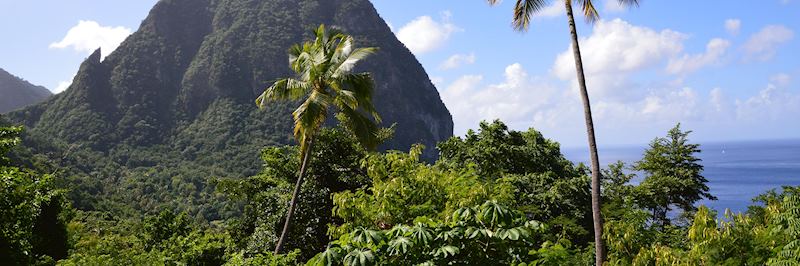 Hike in the shadow of the Pitons