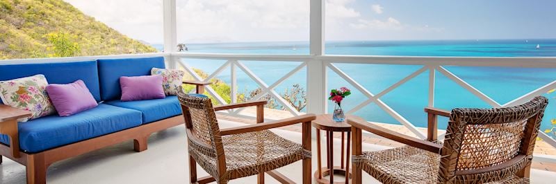 A Sea View Cottage, Guana Island, British Virgin Islands