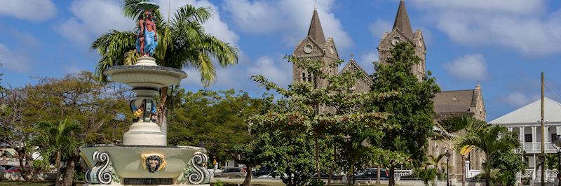 Independence Square in Basseterre, Saint Kitts