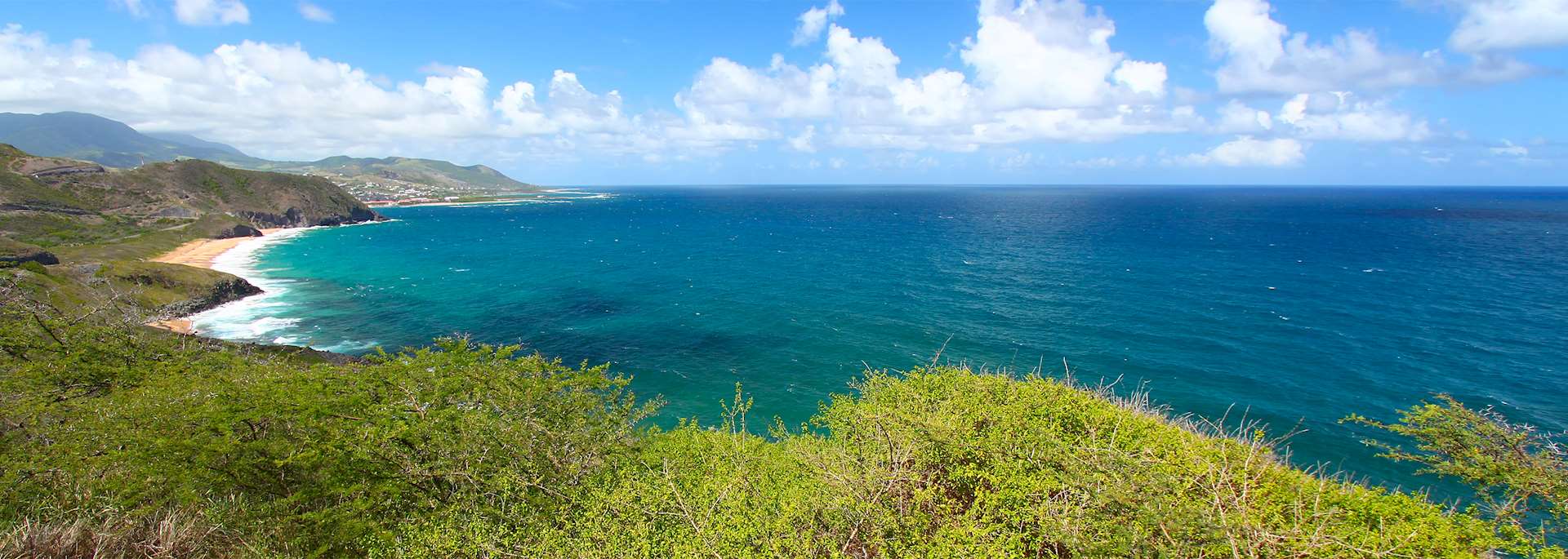 Saint Kitts coastline, Saint Kitts and Nevis