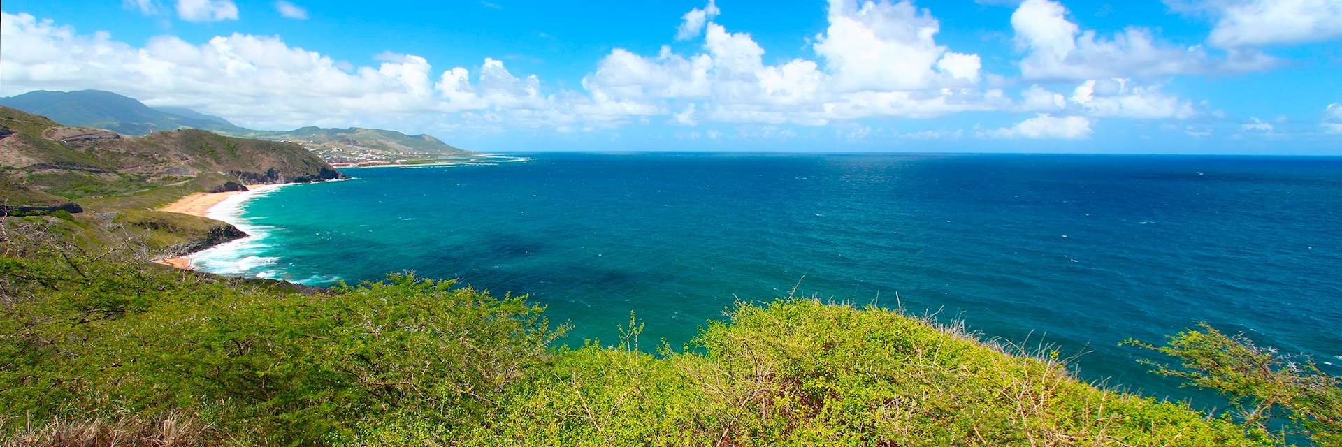 Saint Kitts coastline, Saint Kitts and Nevis