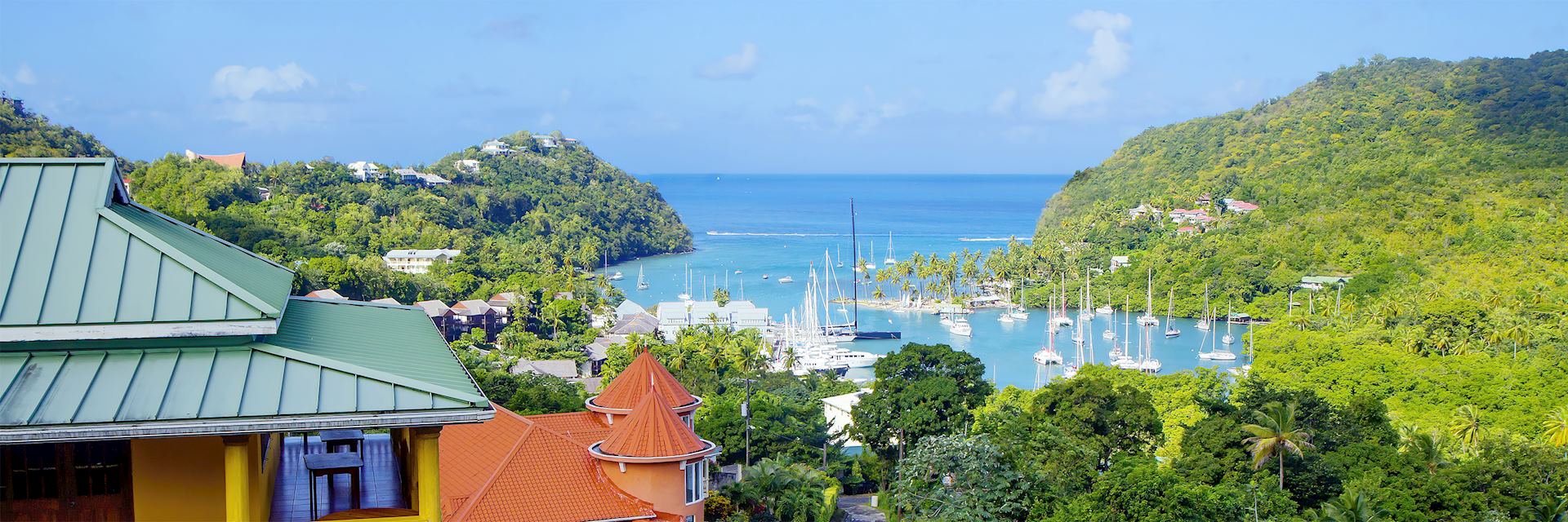 St Lucia skyline