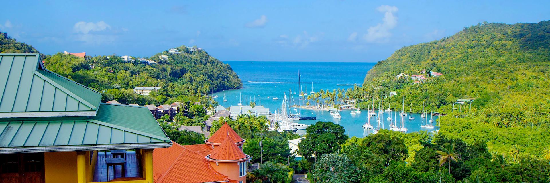 St Lucia skyline