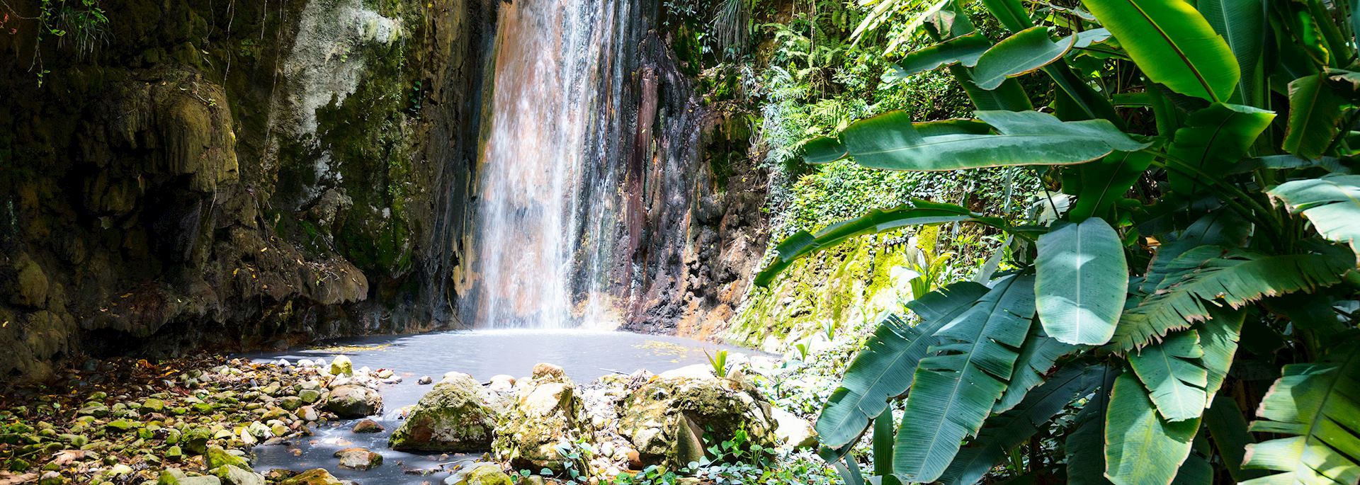 Diamond Waterfall, Saint Lucia
