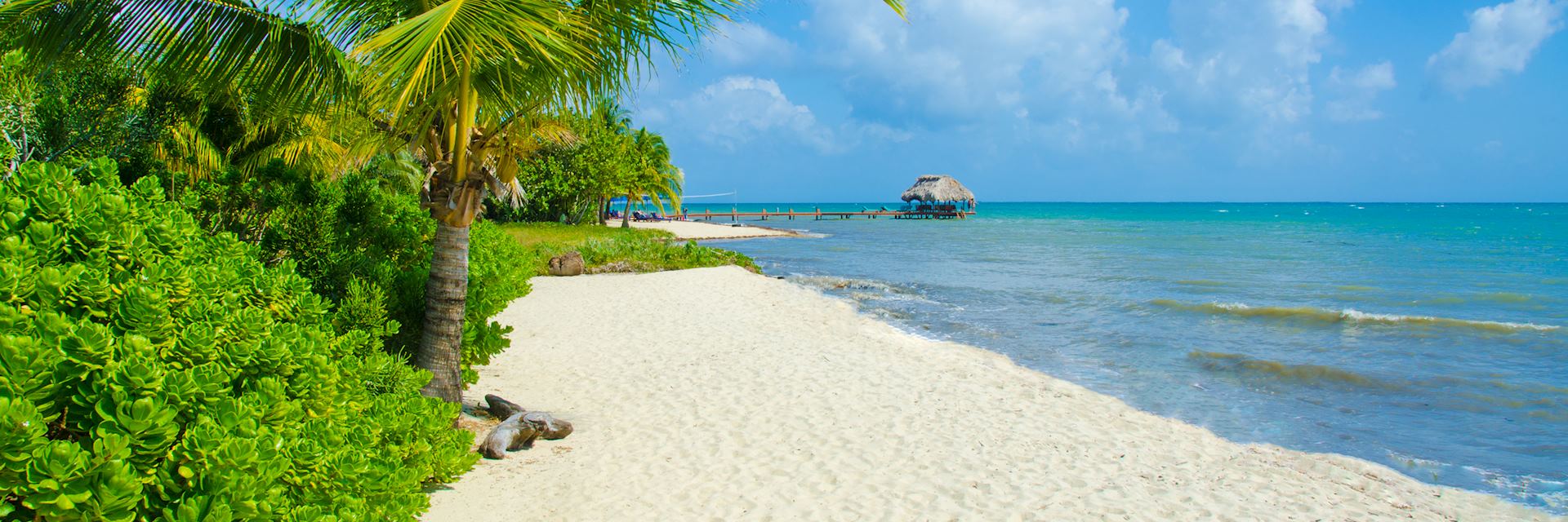 Beach in Placencia, Belize