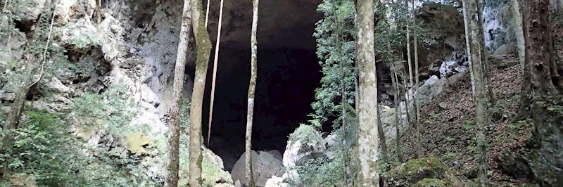 Cave system in Belize