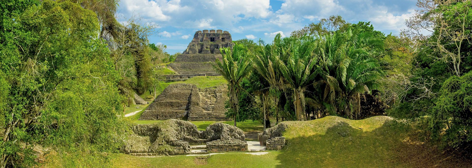 Mayan ruins at Xunantunich