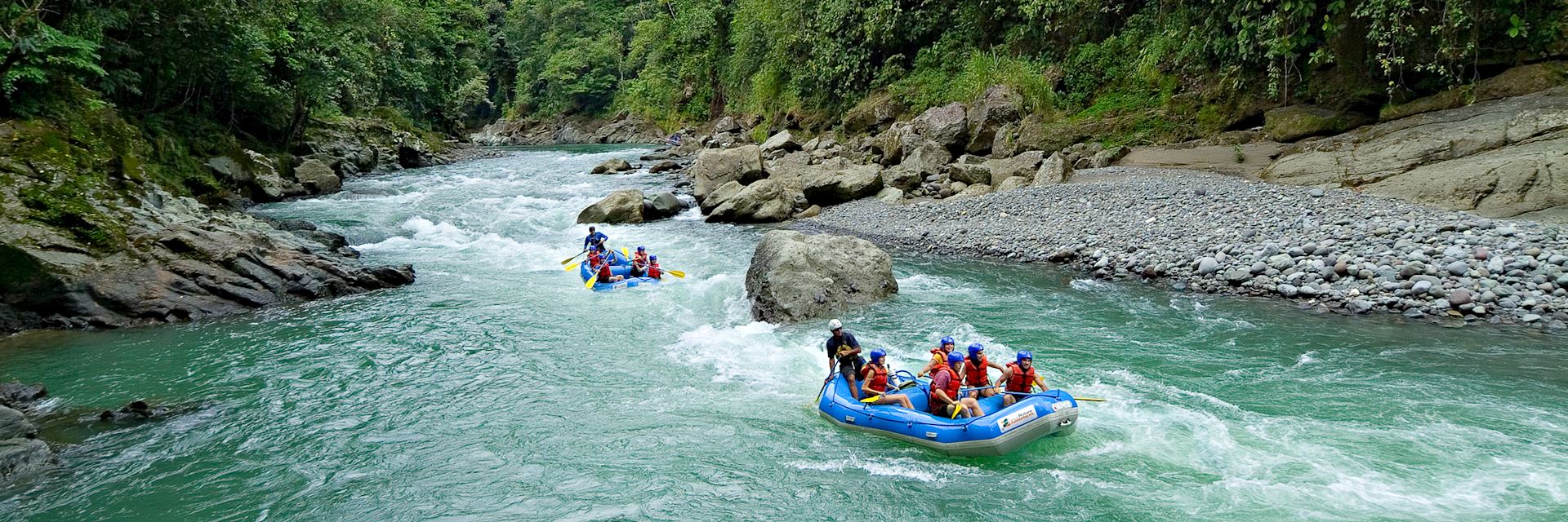 Rafting on the Pacuare River