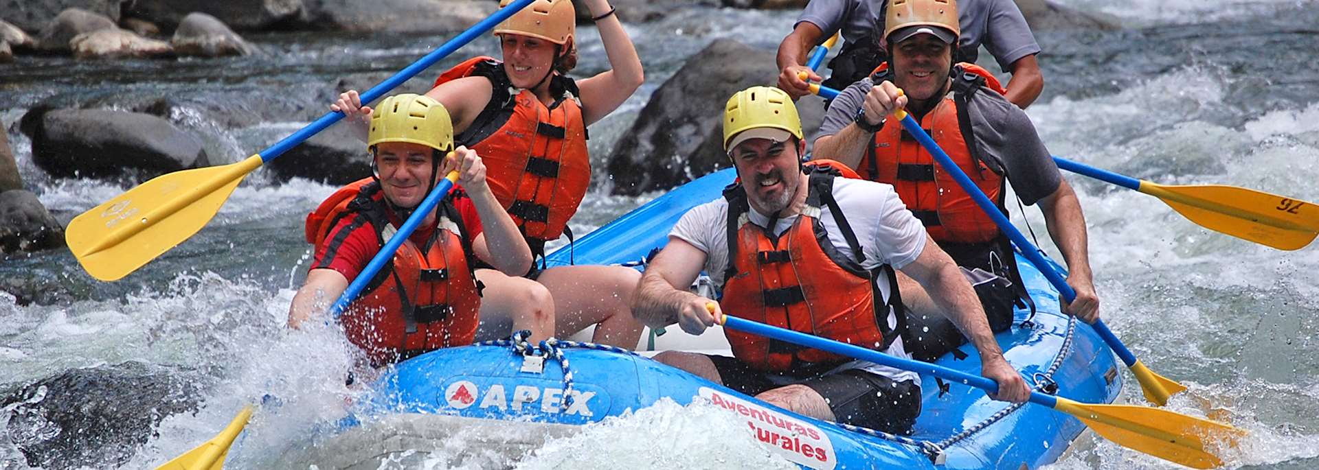 White-water rafting on the Sarapiqui River