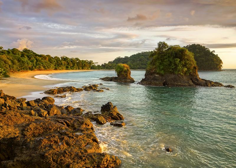 Beach in Manuel Antonio National Park