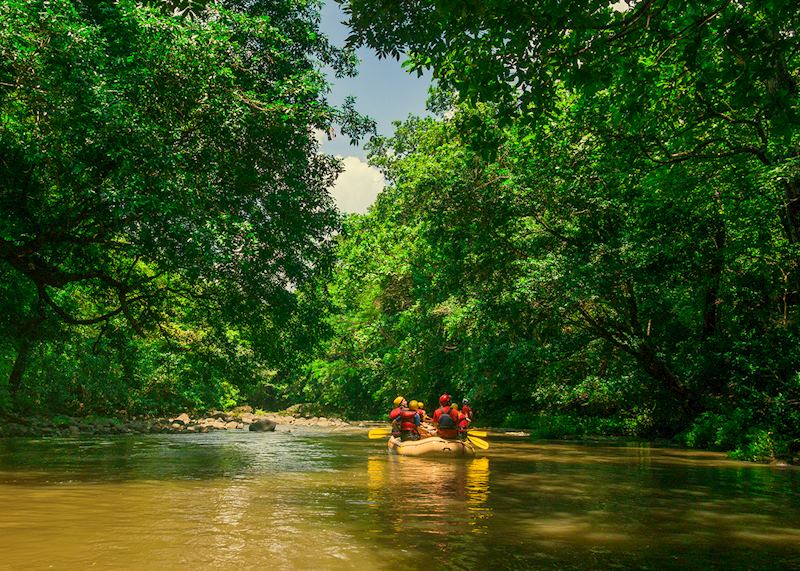 Rafting at Arenal