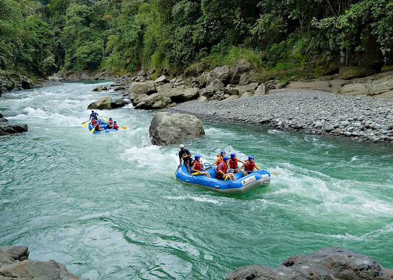 White-water rafting, Pacuare Lodge