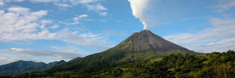 Arenal is one of seven intermittently active Costa Rican volcanoes