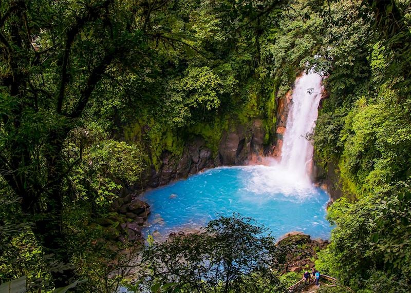 Río Celeste Waterfall