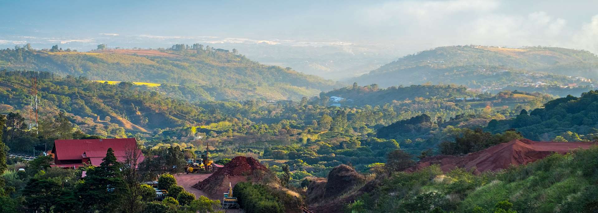 Costa Rica's Central Valley near San José
