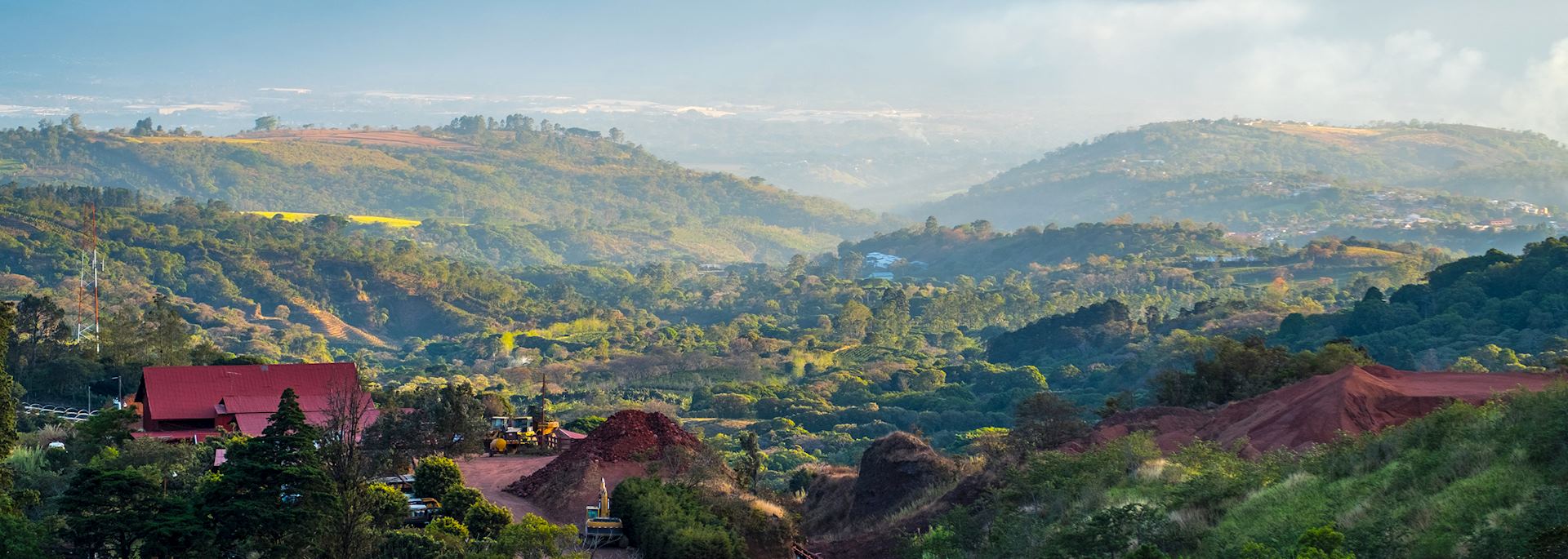 Costa Rica's Central Valley near San José