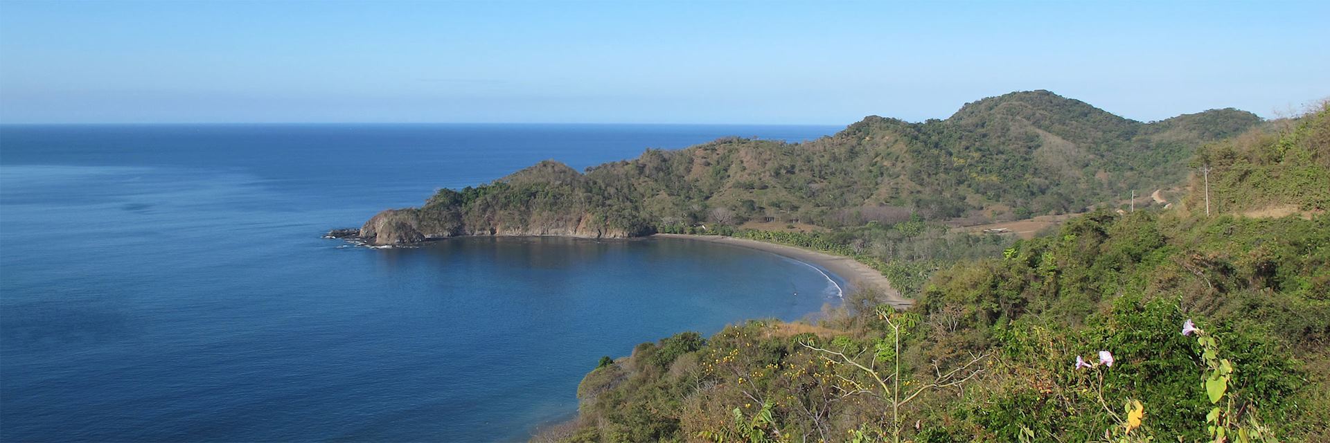 View of the beach at Punta Islita