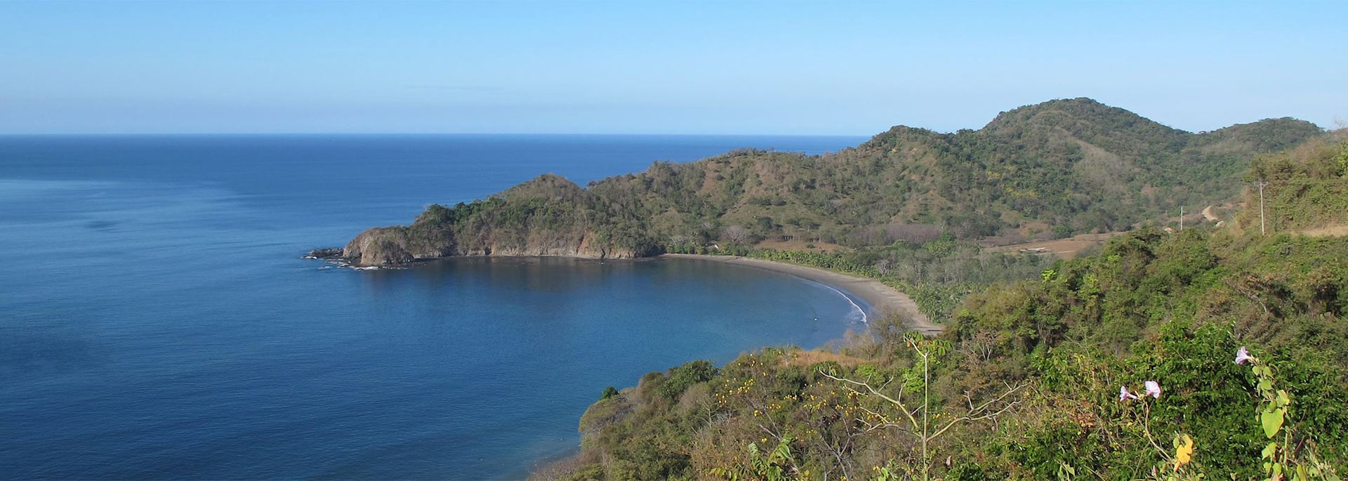 View of the beach at Punta Islita