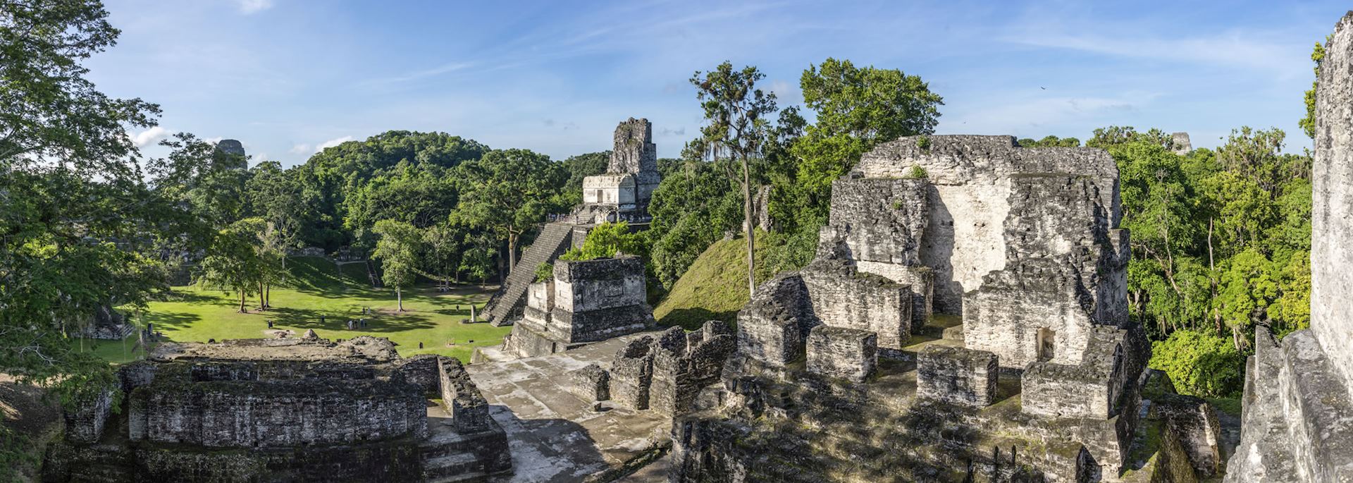 Maya ruins at Tikal