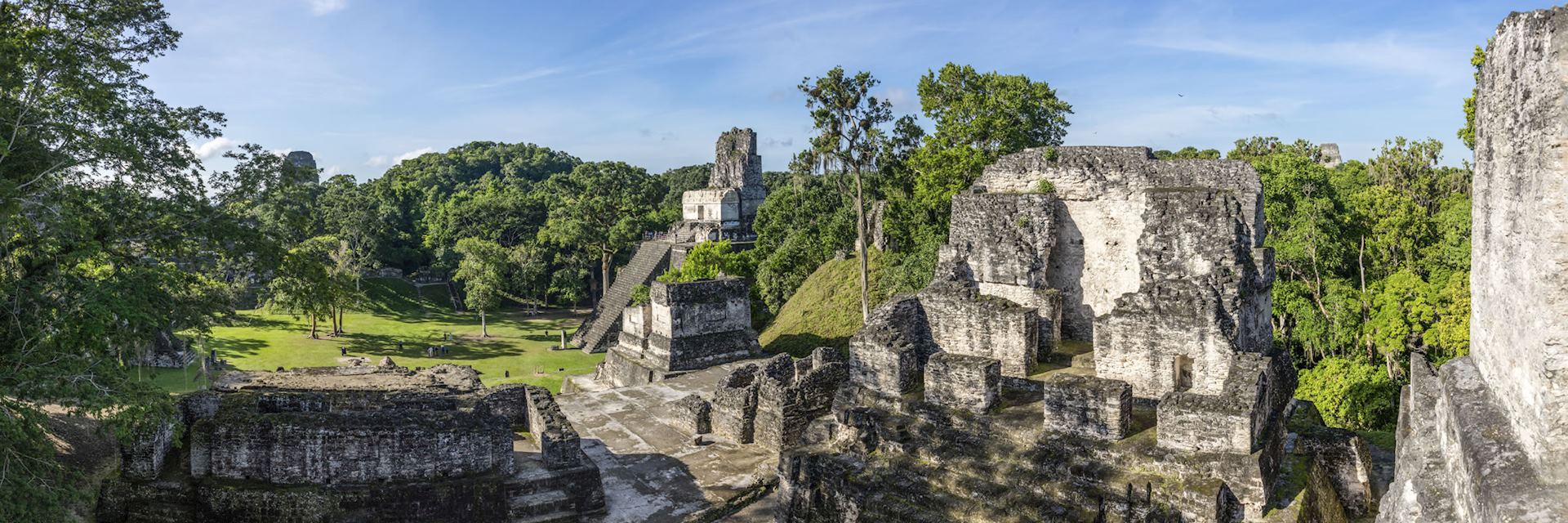 Mayan ruins at Tikal