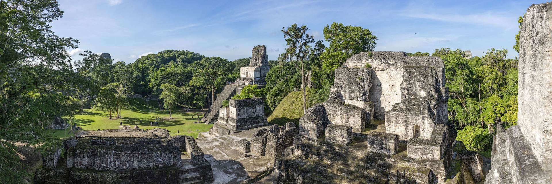 Maya ruins at Tikal